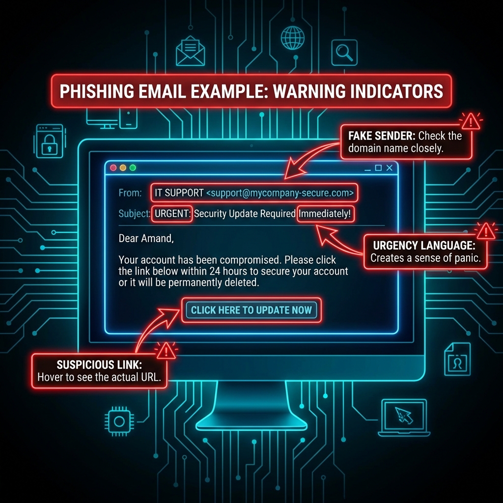 Phishing Email Example